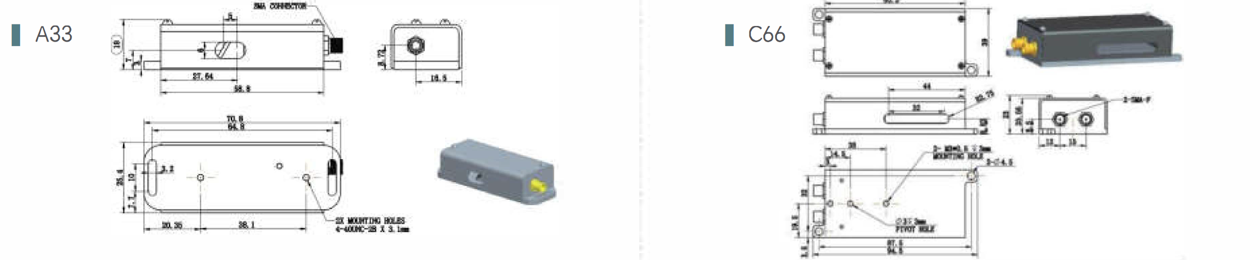 A grey rectangular object with yellow end

Description automatically generated