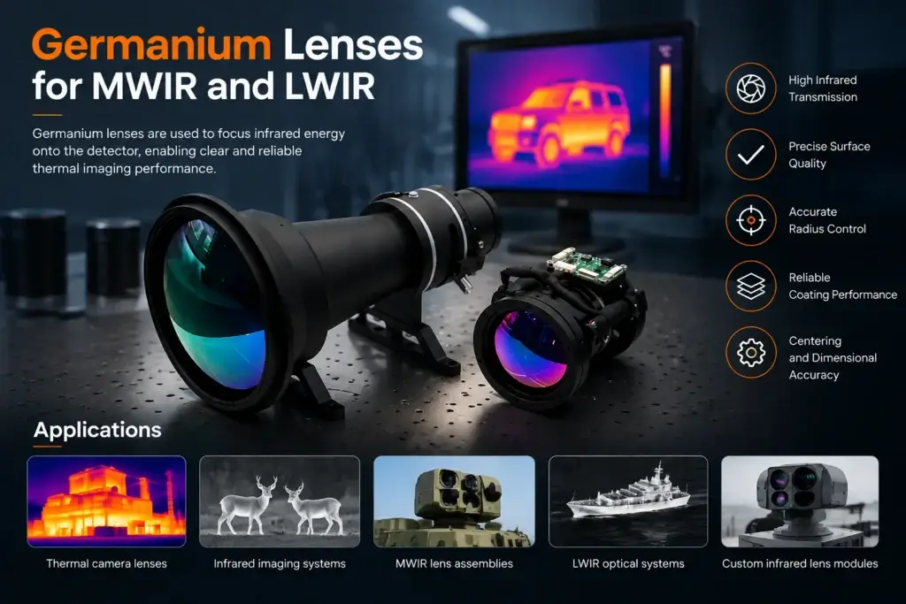 Germanium Lenses for MWIR and LWIR